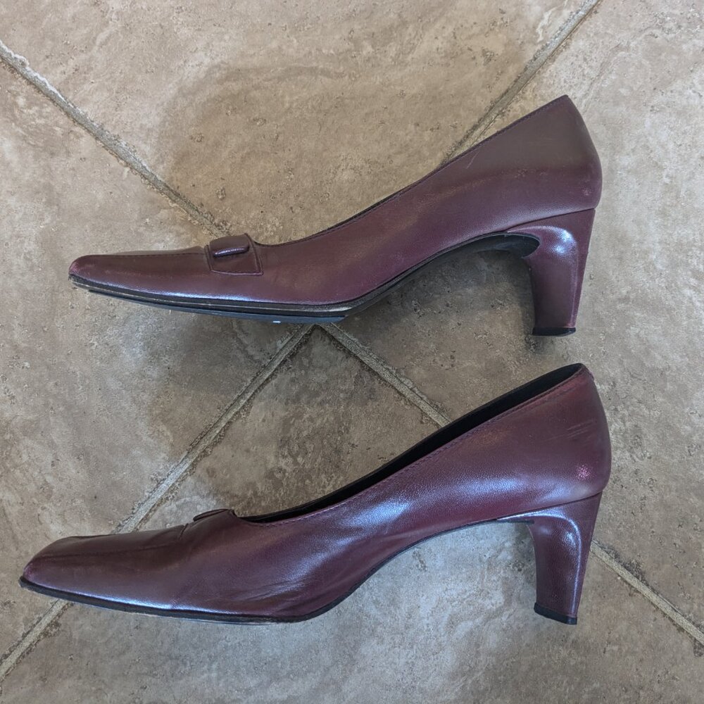 Classic Burbundy Pumps